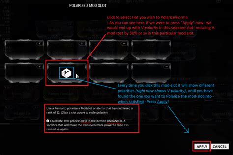 Multiple polarization's on the same mod slot .